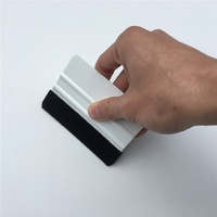 Outil de pose en feutre blanc personnalisé avec votre logo pour le covering automobile en vinyle