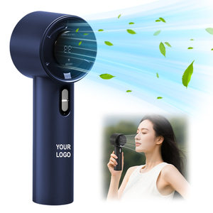 0728 Multi-angle Stand-type Rechargeable Fan <b>Mini</b> Portable Handheld for <b>Desk</b> Car Kitchen Workshop Use - Product Image 1