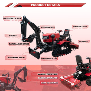 Tractor Agrícola Diésel de Uso Pesado para Labranza, Arado, Siembra, Fertilización y Cosecha - Product Image 2