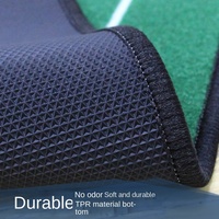 Jackson Custom Logo Indoor Mini-Golf-Trainingsmatte aus Nylon mit Putting-Grün-Teppich und Putter-Übungsfunktion