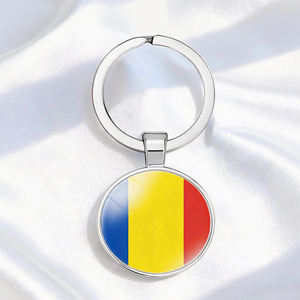 Llavero Personalizado con la Bandera de <span class=keywords><strong>Irlanda</strong></span>, Souvenir Nacional de Metal para Eventos Internacionales, Venta al Por Mayor - Product Image 1