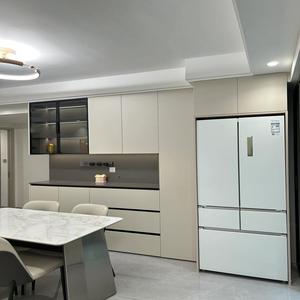 Credenza Moderna Semplice con Frigorifero Integrato, Mobile Multifunzionale Personalizzato per Cucina <span class=keywords><strong>e</strong></span> Sala da Pranzo - Product Image 1