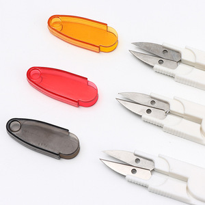 Tijeras Pequeñas para Hilo con Cubierta Transparente, de Acero Inoxidable, para Costura, Manualidades, Estudiantes, Bricolaje - Product Image 4