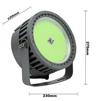Lampe de pêche LED IP66 800W en gros, lumière rouge pour la pêche en haute mer, attirant les calmars et les thons, pour bateaux