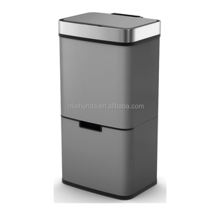 Hot bán 72L tự động tái chế <span class=keywords><strong>bin</strong></span> tay-miễn phí rác <span class=keywords><strong>bin</strong></span> cảm biến thông minh Thùng rác có thể chất thải Thùng - Product Image 4