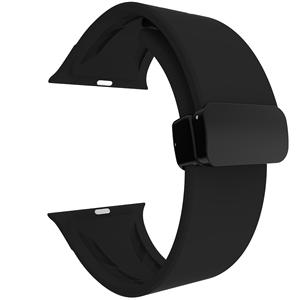 Correa de silicona magnética plegable estilo hoja compatible con Apple Watch Ultra 9876543210 series SE - Product Image 1