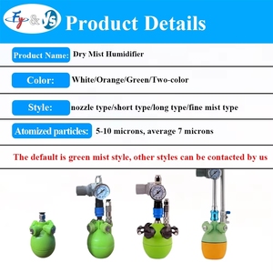 Hệ thống làm mát không khí nhà kính bằng máy tạo độ ẩm sương khô đa chức năng, hệ thống tạo ẩm công nghiệp, vòi phun sương khô siêu âm - Product Image 3