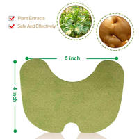 Patch Herbal Naturel à l'Armoise et au Gingembre pour Articulations, Respirant, Découpable, Auto-Adhésif pour Genoux, Coudes, Chevilles OEM/ODM