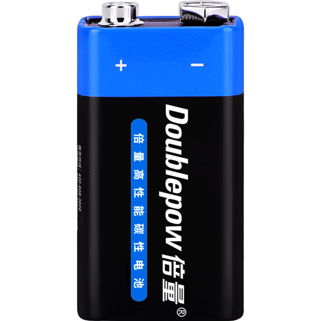 Customized 9V Zinc Carbon Primary Dry Cell Battery 6F22 9V Battery for Consumer Electronics Power Tools Home Appliances