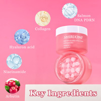 Échantillon Gratuit Crème Visage Hydratation Intense Éclaircissante Niacinamide Crème Capsule Rose PDRN