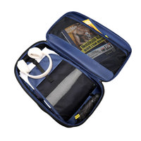 Mochila de Viaje Expandible para Hombre, con Logotipo Personalizado, Impermeable, de Tela de Poliéster, con Capacidad de 28 Litros, para Laptop de 16 Pulgadas