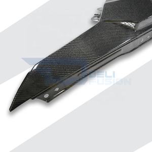 Para Hyundai Elantra Avante CN7 Facelift 2024-2025, Estilo JW, Fibra de Carbono, Rejilla de Ventilación Delantera (Modelo Facelift Superior/Inferior) - Product Image 4