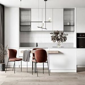 Système de <span class=keywords><strong>cuisine</strong></span> BALOM, style décontracté, tons naturels frais, armoires de <span class=keywords><strong>cuisine</strong></span>, rangement ouvert, <span class=keywords><strong>four</strong></span> encastré, <span class=keywords><strong>micro</strong></span>-<span class=keywords><strong>ondes</strong></span>, appartement, <span class=keywords><strong>cuisine</strong></span> résidentielle - Product Image 6