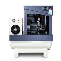 Compresseur d'air rotatif industriel à vis, lubrifié, 20HP 15kW, faible bruit, vente directe usine XLAMTD20A