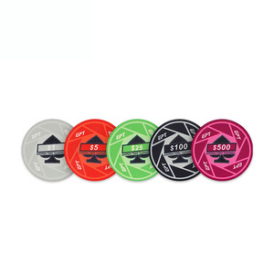 Personnalisation <span class=keywords><strong>de</strong></span> la conception personnelle 39mm Texas <span class=keywords><strong>Blackjack</strong></span> Hold'em Jetons <span class=keywords><strong>De</strong></span> Chips Jeton <span class=keywords><strong>de</strong></span> poker en céramique EPT avec logo personnalisé - Product Image 2