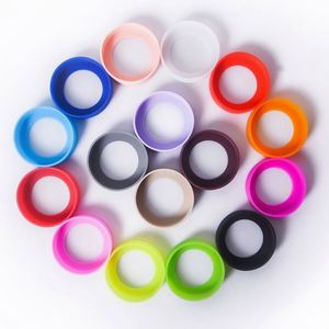 Mini tapis isolant antidérapant pour porte-gobelets, sous-verres de protection en silicone pour bouteilles d'eau et tasses - Product Image 6