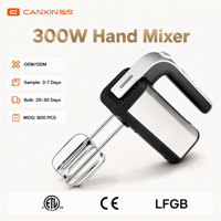 Mixeur à main numérique certifié ETL 120V avec minuterie LCD, mixeur plongeant professionnel à 9 vitesses pour la cuisine, la pâtisserie et les smoothies