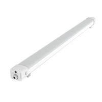 Plafonnier LED 2FT 20W avec détecteur de mouvement, IP66, résistant aux intempéries, montage en saillie, industriel, dimmable, SAA CE RoHS