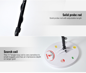 고정밀 자동 금속 탐지기 내구성 플라스틱 건설 인기있는 골드 레벨 측정 기기 - Product Image 6