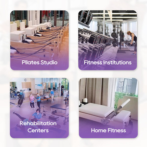 Fábrica de China, cama deslizante de Yoga personalizada, pista completa de madera de arce, máquina reformadora de <span class=keywords><strong>Pilates</strong></span>, <span class=keywords><strong>comprar</strong></span> reformador de <span class=keywords><strong>pilates</strong></span> - Product Image 3