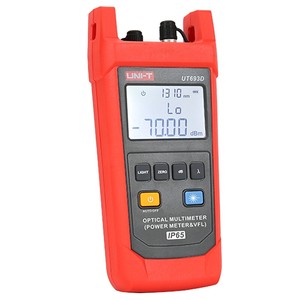 เครื่องวัดพลังงานไฟเบอร์ออปติกสำหรับงานอุตสาหกรรม UNI-T รุ่น Ut693d กันน้ำ พร้อมเลเซอร์ VFL ป้องกันฝุ่น - Product Image 5
