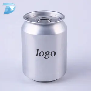 aluminum beer can shaped 250ml empty round tin mini beer can of bottles