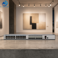 Switch PoE Gigabit Ethernet Empresarial de 24 Puertos 5710-28C-PWR-EI-AC de 370W con 4 Puertos de Enlace Ascendente SFP+ de 10G y Ranuras de Extensión Dobles