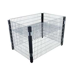 מתלה פלדה חובה כבדה עם אבקת שליפה אוטומטית מצופה גודל & אחסון צבע-מחסן - Product Image 1