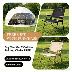 Tenda da Campeggio di Lusso per Esterni, Tenda Geodetica Robusta da 6m con Bagno per <span class=keywords><strong>Glamping</strong></span> - Product Image 6