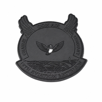 Écusson en cuir brodé personnalisé, badge personnalisé à coudre ou thermocollant, patchs logo pour vêtements, chapeaux, sacs, artisanat de haute qualité