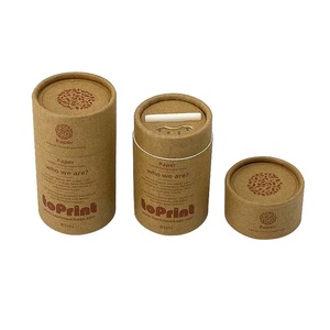 Hộp Ống Giấy Tròn Tùy Chỉnh Sang Trọng Hộp Ống Các Tông Kraft Phân Hủy Sinh Học Nhà Sản Xuất Bao Bì Xi Lanh Carton - Product Image 5