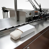 Machine automatique de mise en carton de savon en barre, équipement d'emballage de savon de bain en boîte en papier