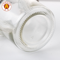 Bocaux Distributeurs de Crème Vides en Verre Mason Colorés avec Couvercle pour Cuisine, Vente en Gros, OEM Accepté, Modèle CLASSIQUE Longan