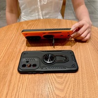 Coque de protection antichoc unie avec anneau rotatif pour S26 Ultra et A57/A17, compatible transfrontalier, avec découpe de précision