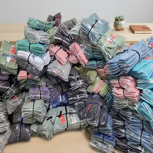 Camisetas de punto para hombre, corte ajustado, color liso, 100% algodón, 180g, transpirables, de secado rápido, excedentes de stock, tallas S M XXL, lote de excedentes. - Product Image 3