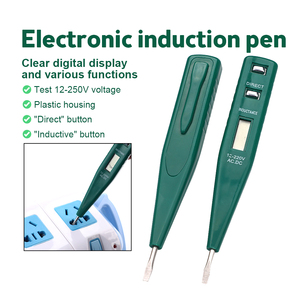 交流/DC测试仪笔电气指示器电压表数字电压表12V-250V插座墙壁交流/DC 220V电源插座检测器传感器 - Product Image 3