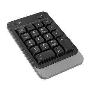แป้นพิมพ์ตัวเลขบลูทูธแป้นพิมพ์ตัวเลขไร้สายแป้นตัวเลข 18 ปุ่มแบบพกพาขนาดเล็กการบัญชีทาง<span class=keywords><strong>การเงิน</strong></span>สำหรับวินโดวส์แล็ปท็อปเดสก์ท็อปพีซี - Product Image 5