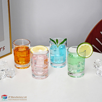 Verre à shot personnalisé avec logo, de luxe, réutilisable, 120 ml (4 oz), en plastique PC incassable, base lourde, pour bière, mariage, bar