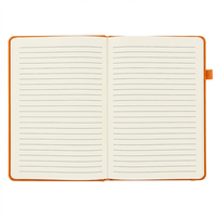 Carnet à spirales A5 en cuir PU avec logo personnalisé, couverture rigide, bande élastique en PVC/tissu, boucle pour stylo, lignes, journal – Cadeau d'affaires/bureau