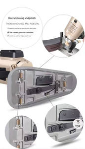 Электрический круглый нож резак ПВХ кожа боковой резак ковер машина для резки толстой текстильной ткани электрические ножницы - Product Image 5