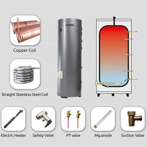 Gosbel 200L couleur tube à vide <span class=keywords><strong>en</strong></span> acier système de panneau solaire chauffe-eau chauffe-eau solaire - Product Image 6
