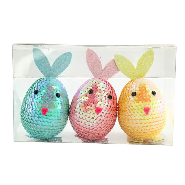 Colorful Bright Polyfoam Easter Eggs Set Multi-Colored Fillable Easter Eggs Surprised Egg Basket Stuffers For Party Decorations