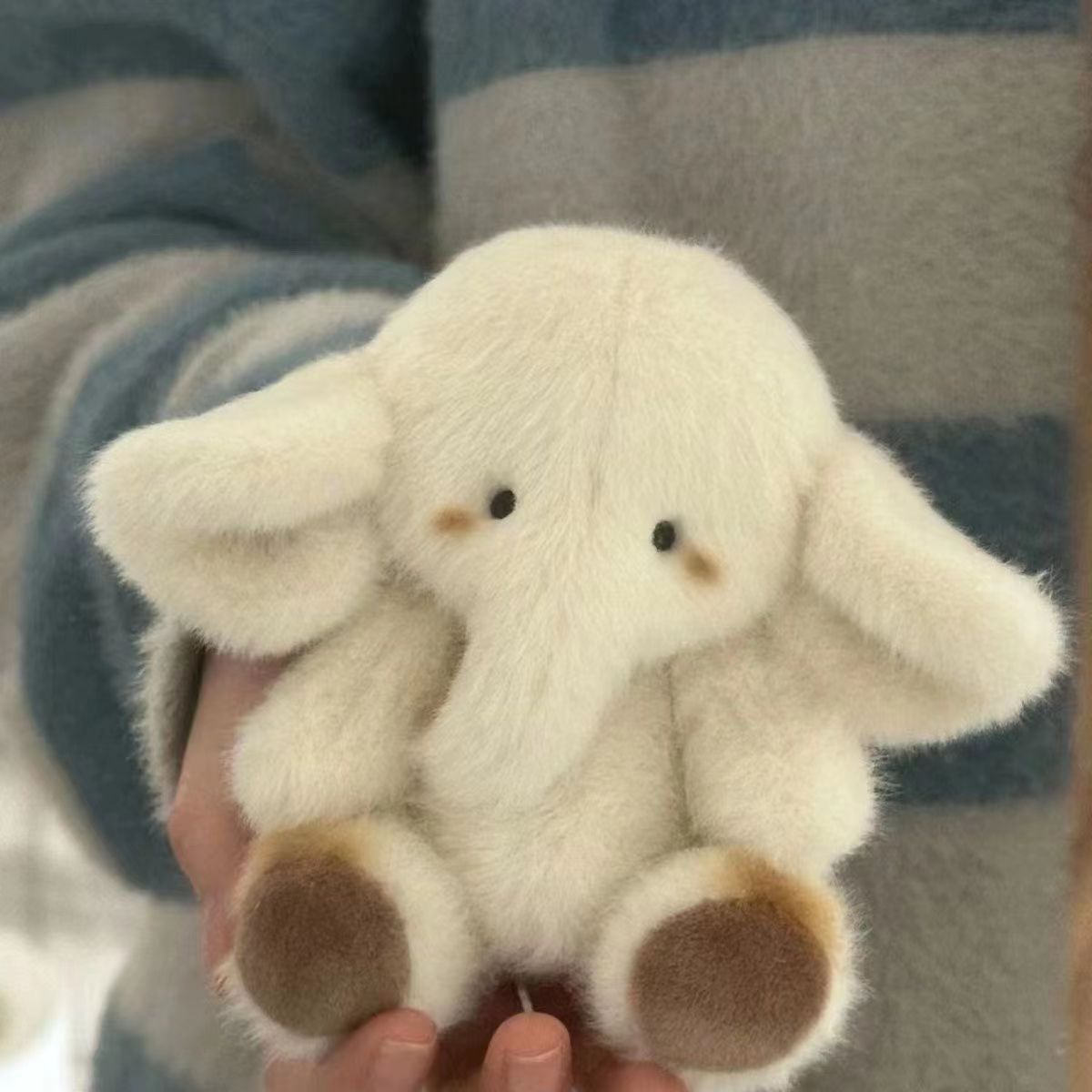 Cream baby elephant
