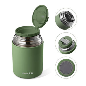 Fiambrera <span class=keywords><strong>de</strong></span> acero inoxidable <span class=keywords><strong>de</strong></span> grado alimenticio sin BPA, diseño <span class=keywords><strong>bonito</strong></span> con conservación <span class=keywords><strong>de</strong></span> frescura para uso en la Escuela <span class=keywords><strong>de</strong></span> Cocina - Product Image 5