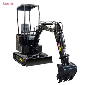 Mini-excavatrice sur chenilles neuve de 1 tonne, moteur Euro5 EPA, fabriquée en Chine, pour travaux agricoles et de construction. - Product Image 2