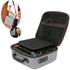 Estuche Rígido de Gran Tamaño para Consolas de Videojuegos, con Correa para el Hombro, para Nintendo Switch y Switch OLED y Accesorios - Product Image 1