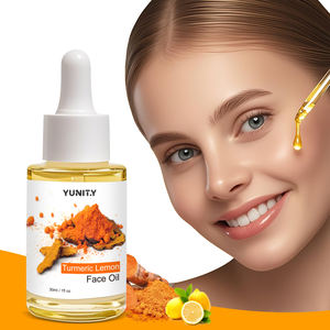 Serum Wajah Kunyit dengan Vitamin C Anti-Penuaan Pemutih Pelembab 30ml Anti-Kerut Mencerahkan - Product Image 1
