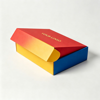 Emballage d'expédition en carton ondulé recyclé, personnalisé, mat, coloré, avec gaufrage UV, pour e-commerce, vente en gros