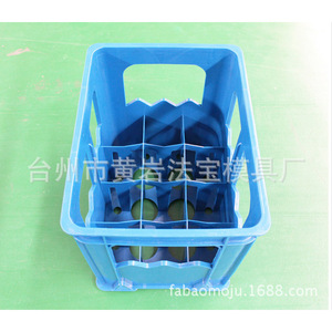 <b>Plastic</b> Beer <b>Crate</b> 12 Compartment Molded Injection Molding Daily Necessities - Product Image 4