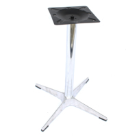 Base en aluminium facile à nettoyer à prix de gros d'usine de haute qualité pour les pieds de table de restauration rapide